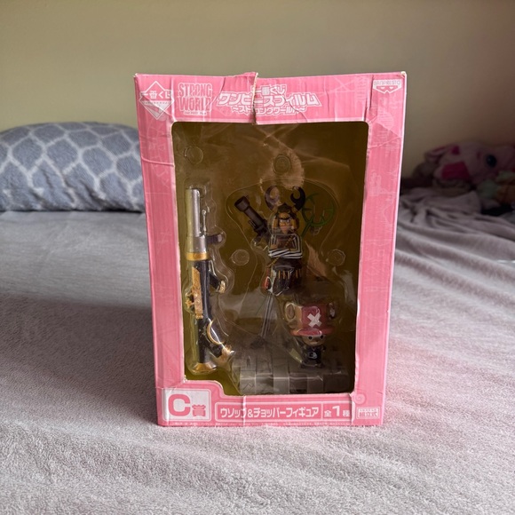One Piece Ichiban kuji C Prize Film Strong World Usopp and Chopper Figure - Picture 4 of 11